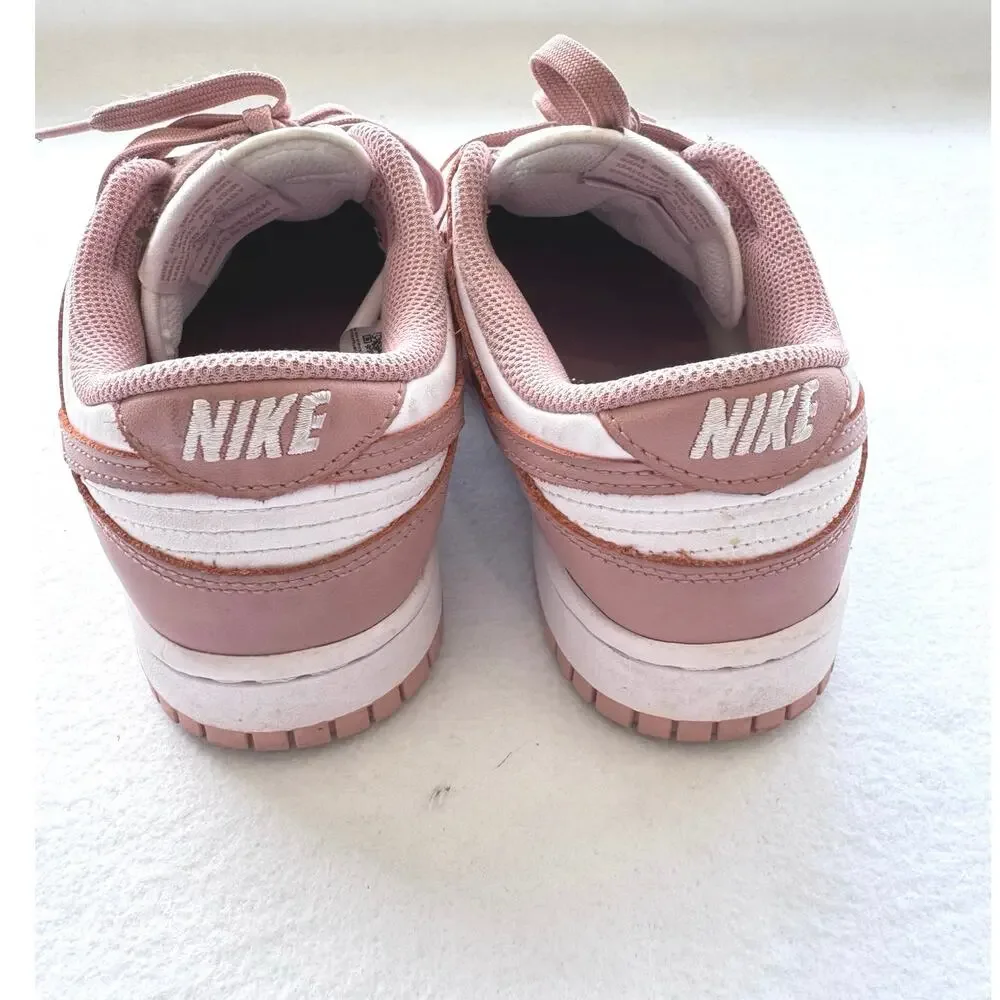 Nike Dunk Low Rose Whisper Sneakers Women’s 7.5 White Dusty Pink DD1503-118